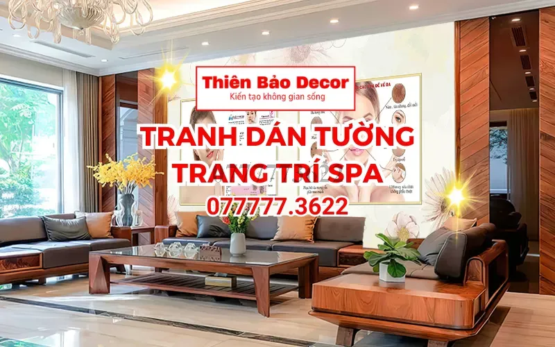 Tranh dán tường spa : 150 mẫu đẹp và hiện đại nhất để làm mới không gian spa của bạn