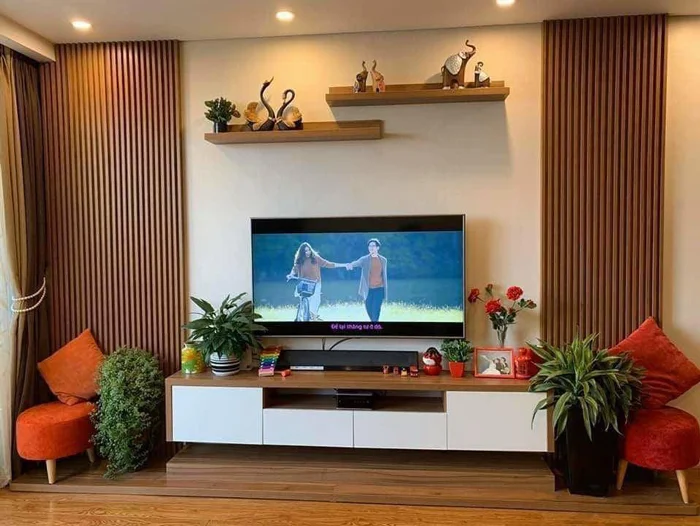 Mẫu vách lam sóng pvc nano đẹp mới nhất